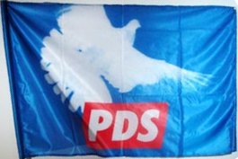 [Blue flag with peace dove 2003 (Germany)]